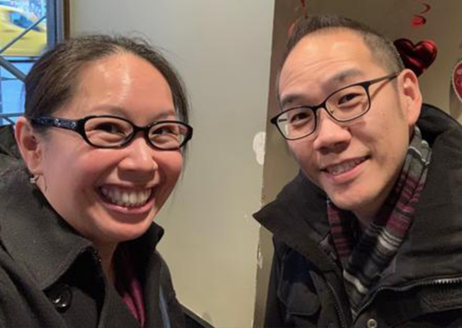 Angela Chan and Evan Cheng