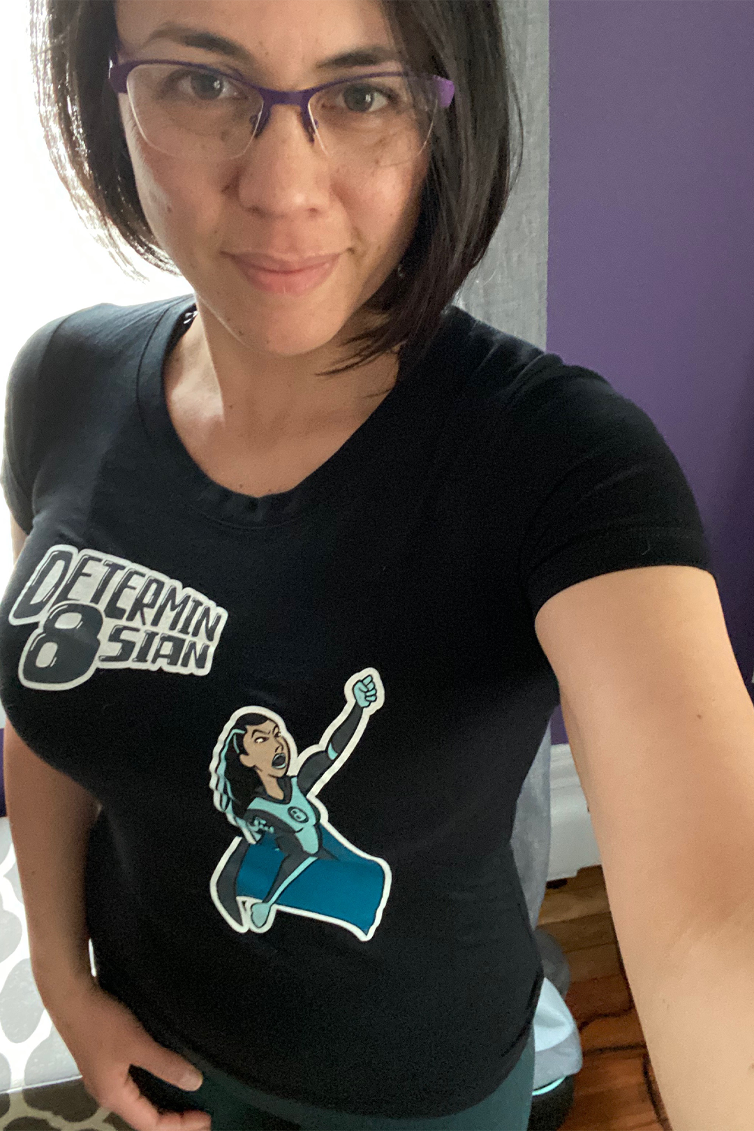 Determin8sian Cropped Tee